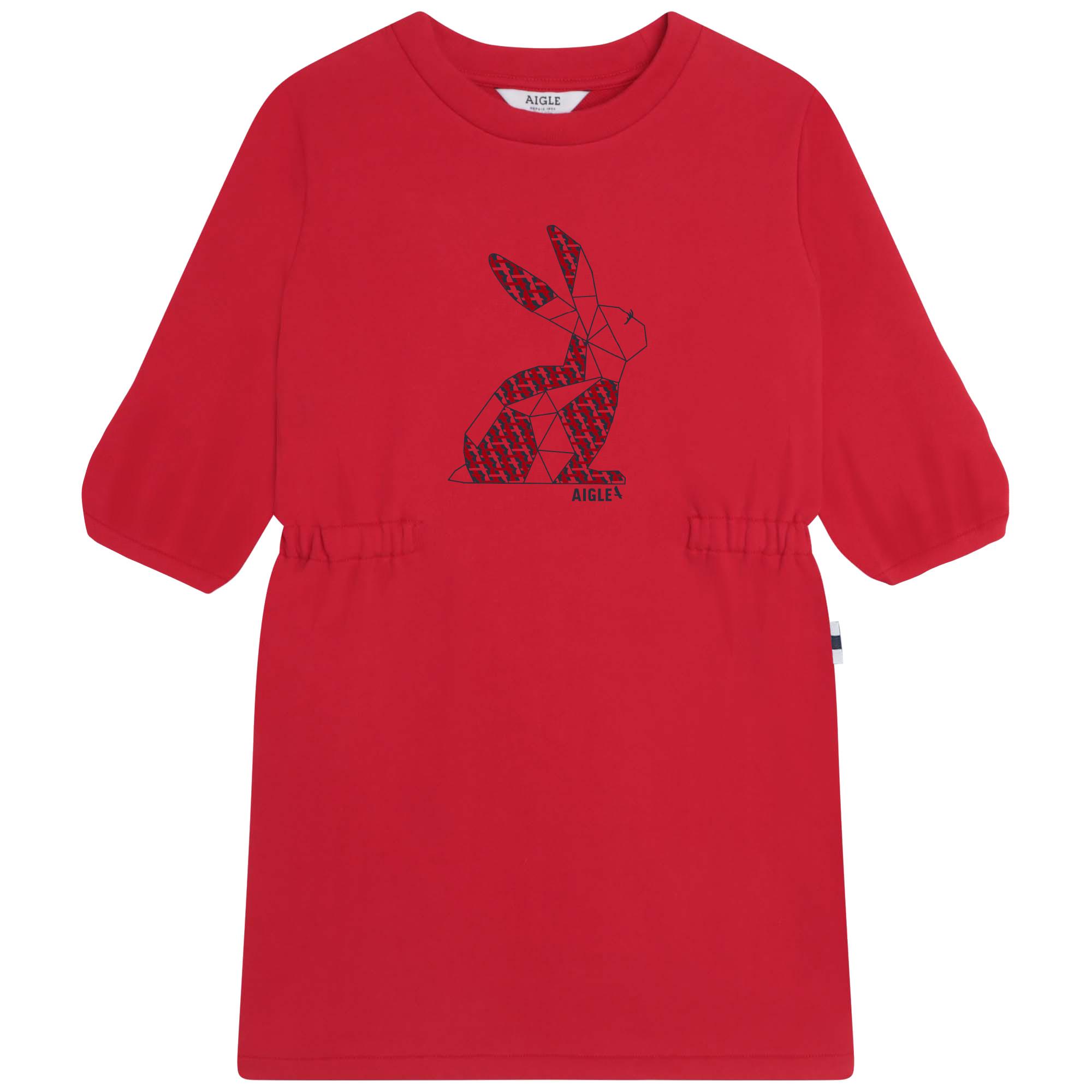 童裝有機棉質衛衣連身裙AIS23KDRS002港幣$1,080 (size 4-10) /港幣$1,180 (size 12-14) │童裝有機棉質圓領衛衣AIS23KSWE002港幣$920 (size 4-10) /港幣$1,080 (size 12-14) │採用全有機棉質而製的童裝衛衣連身裙和圓領衛衣定必成今個復活節小孩鍾愛的單品,胸前綴以可愛的兔子圖案,並加入品牌 Monogram 印花,在春意盎然的季節展現休閒氣息,於日常穿搭讓小孩實踐永續時尚。