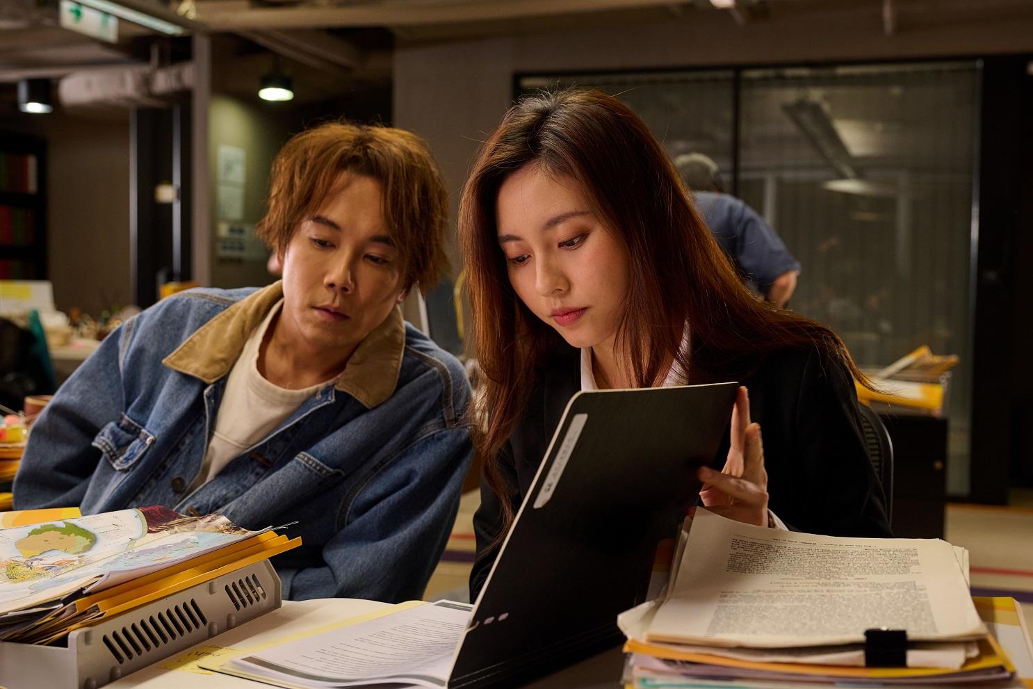 趙善恆大讚蘇雅琳表現出色兼勤力。(《和解在後》劇照)