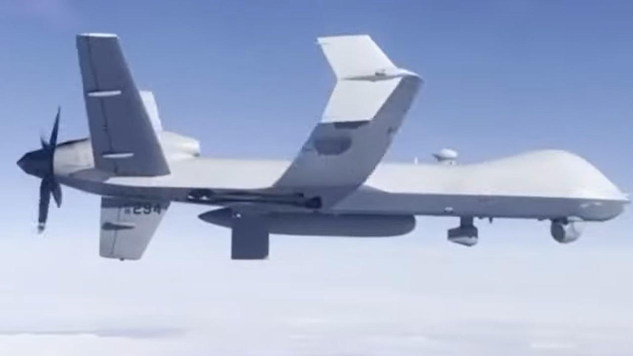MQ-9無人機。(YouTube截圖)