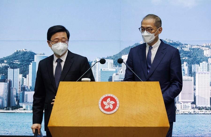 盧寵茂稱,他與李家超的關係是「一個做好人,一個做衰人」。(資料圖片)