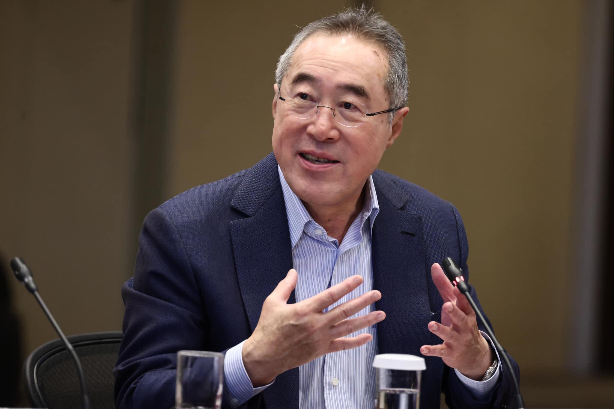 特首顧問團今日在政府總部舉行首次會議。(李家超fb圖)