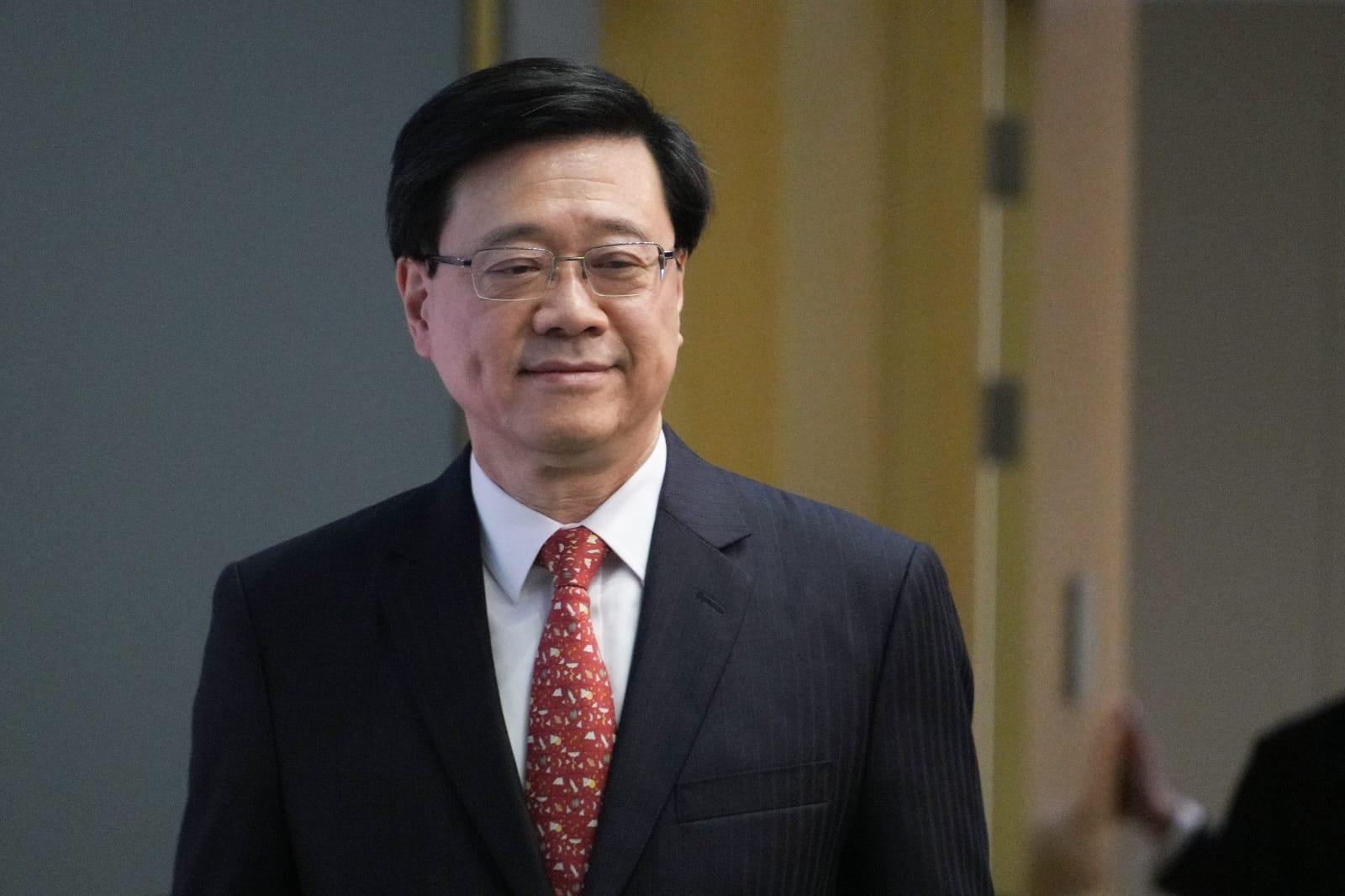 李家超。(李睿哲攝)