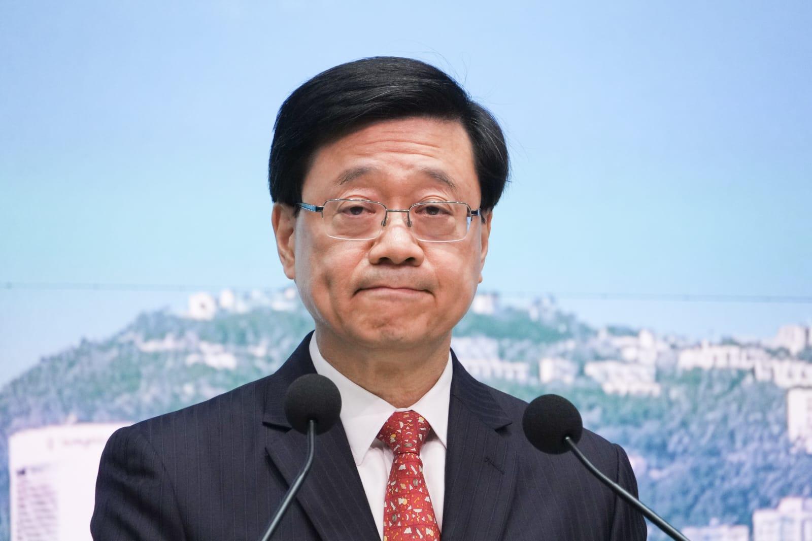 李家超。(李睿哲攝)