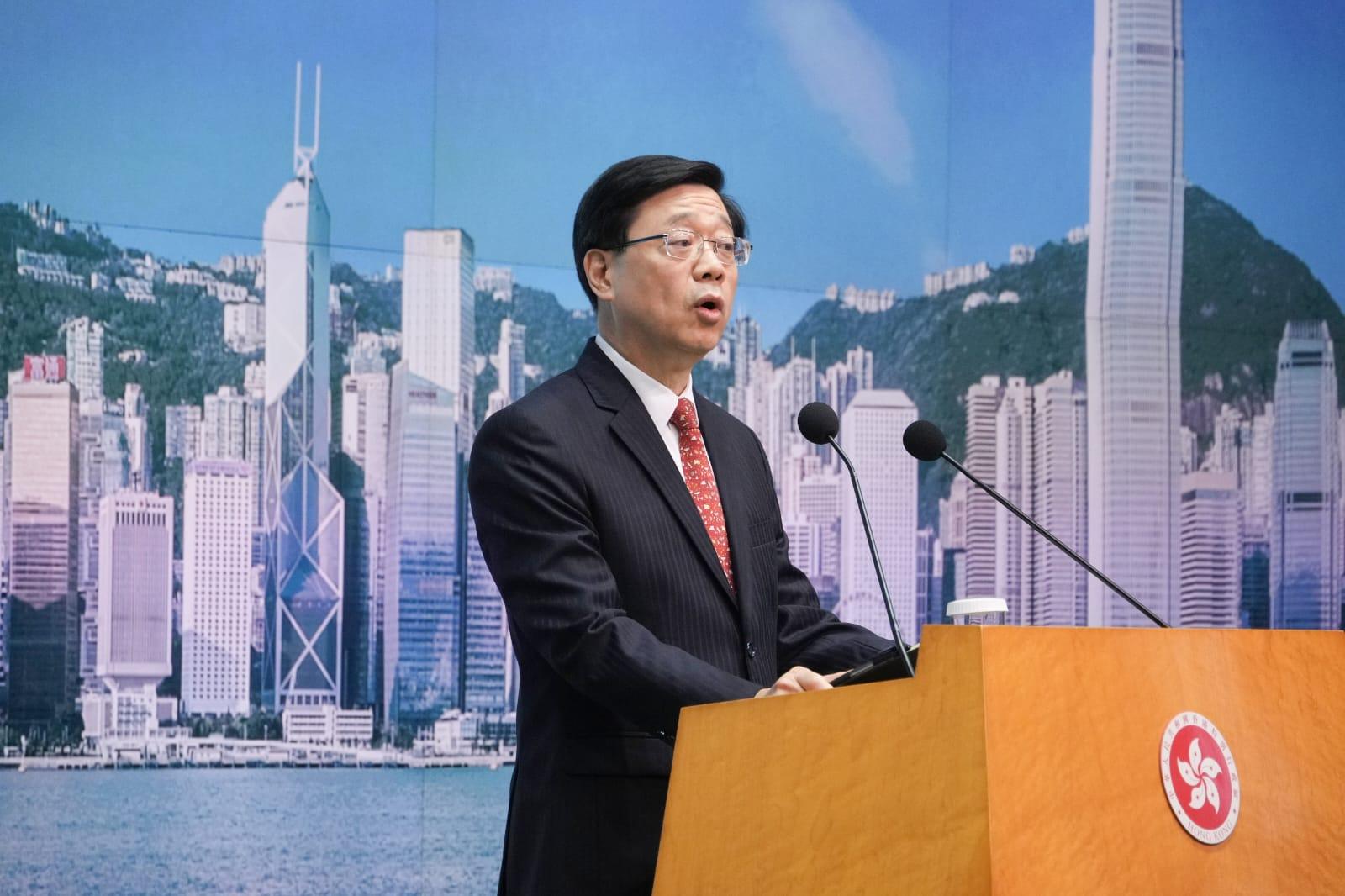 李家超。(李睿哲攝)