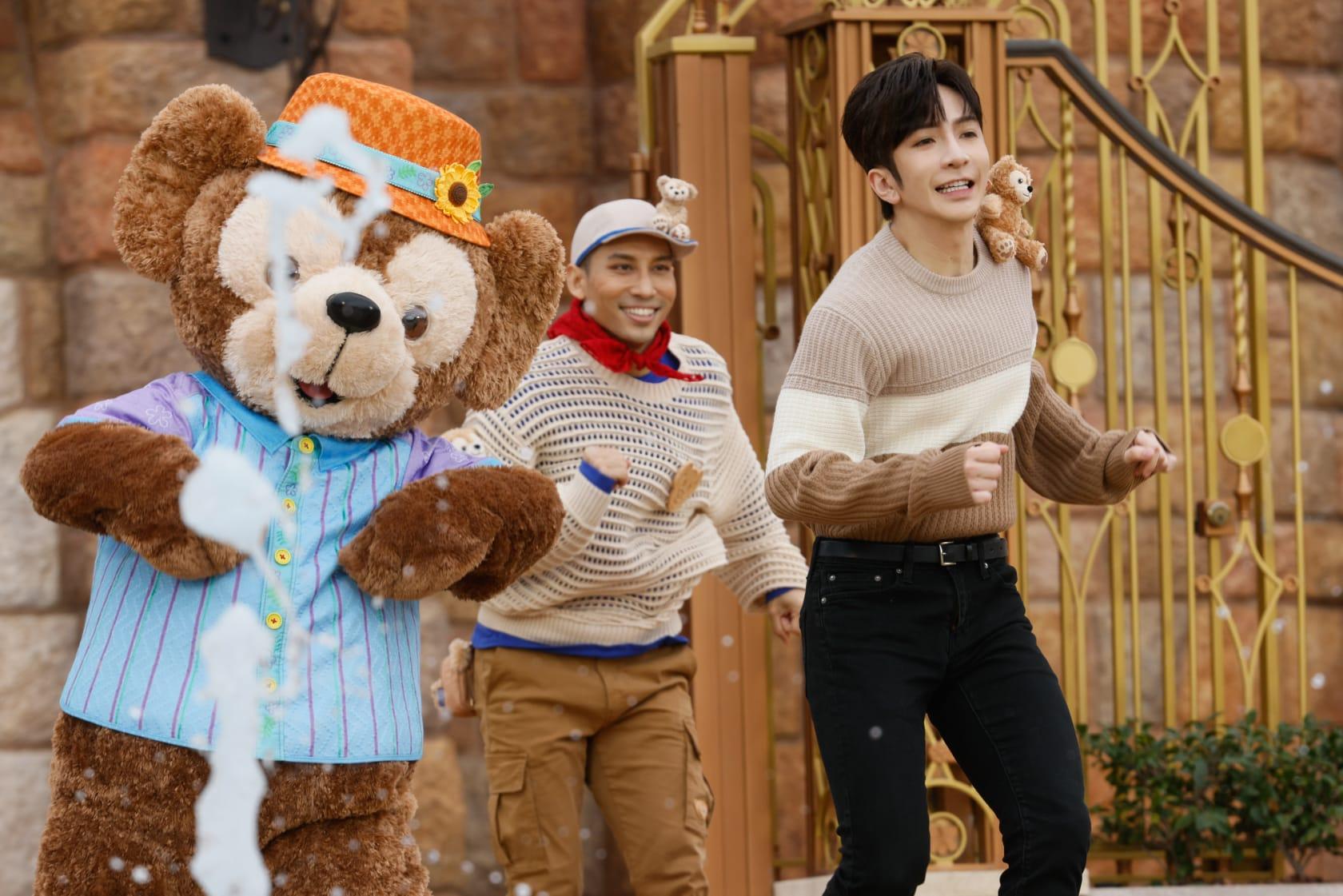 MIRROR三子出席Duffy與好友同萌遊慶祝派對。(蘇文傑攝)