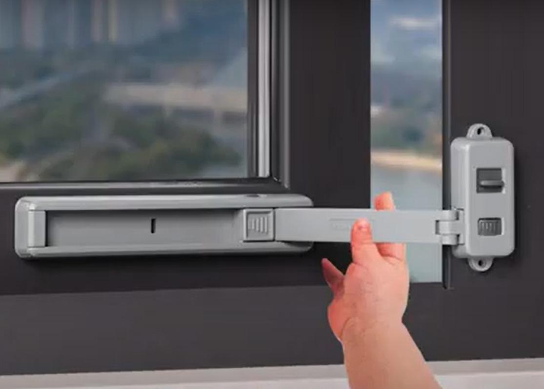 沒有安裝窗花的窗,一定要有一個限位器