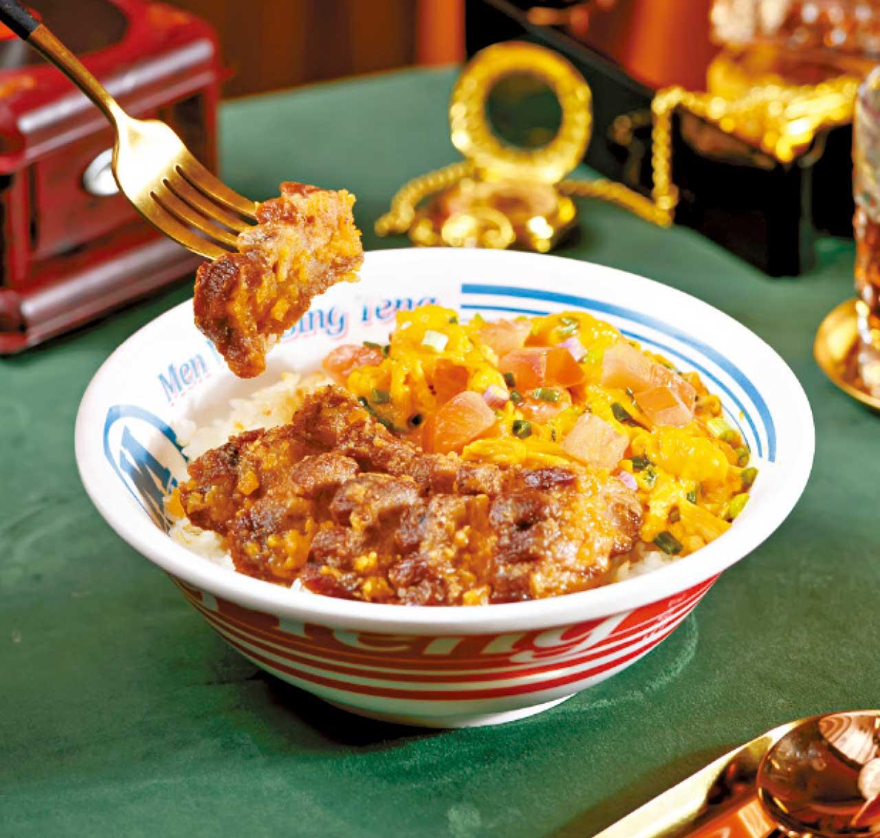 敏華冰廳 黃金叉燒飯