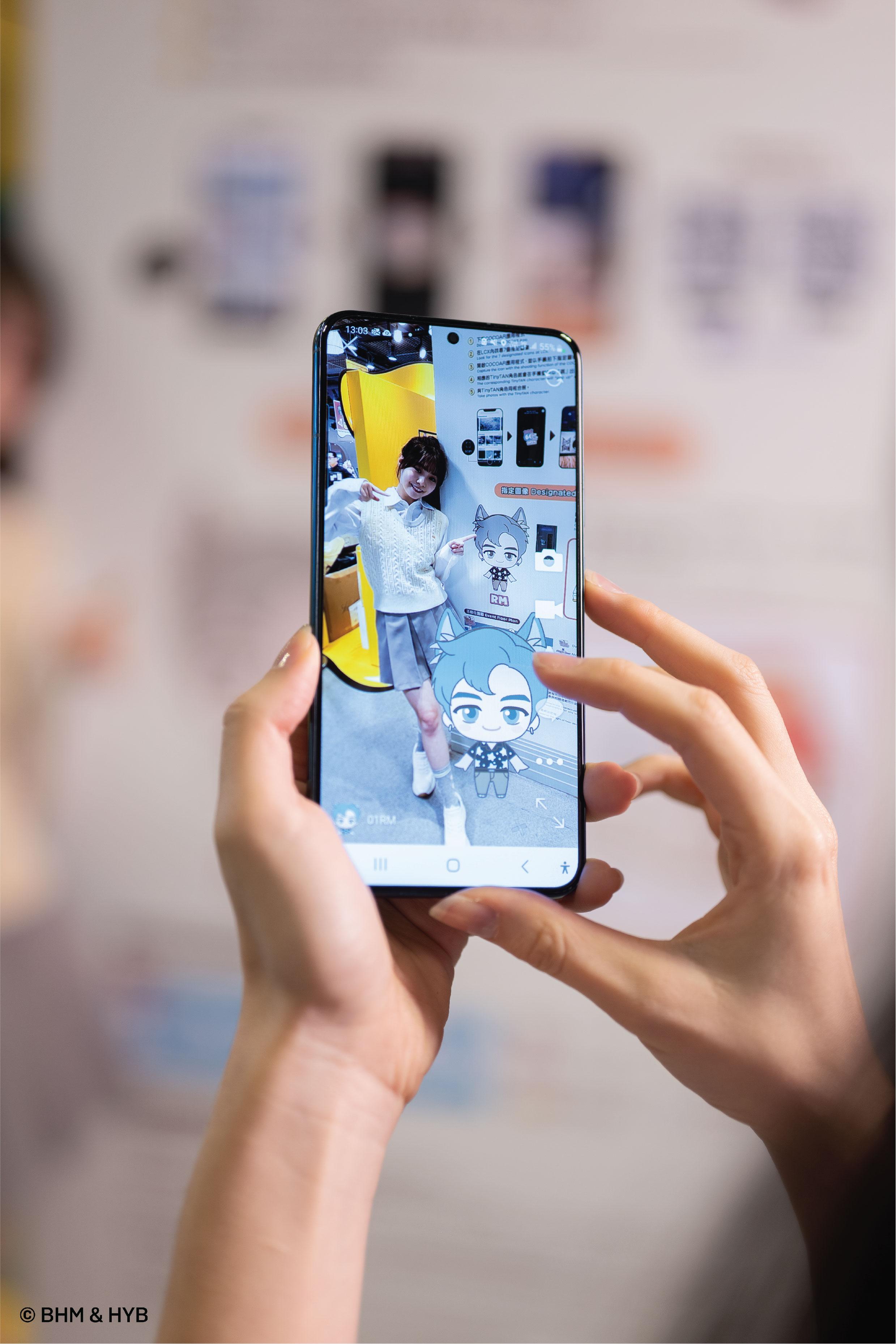 粉絲們到訪LCX時,記得要在虛擬世界捕捉特定位置的TinyTAN!