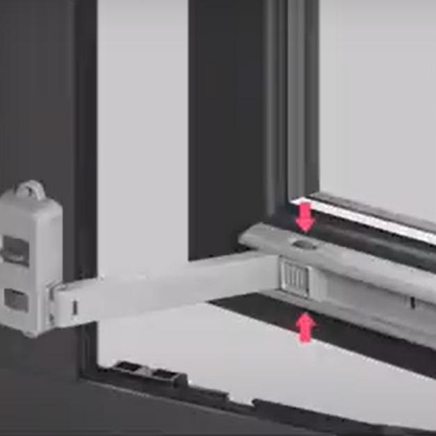 沒有安裝窗花的窗,一定要有一個限位器