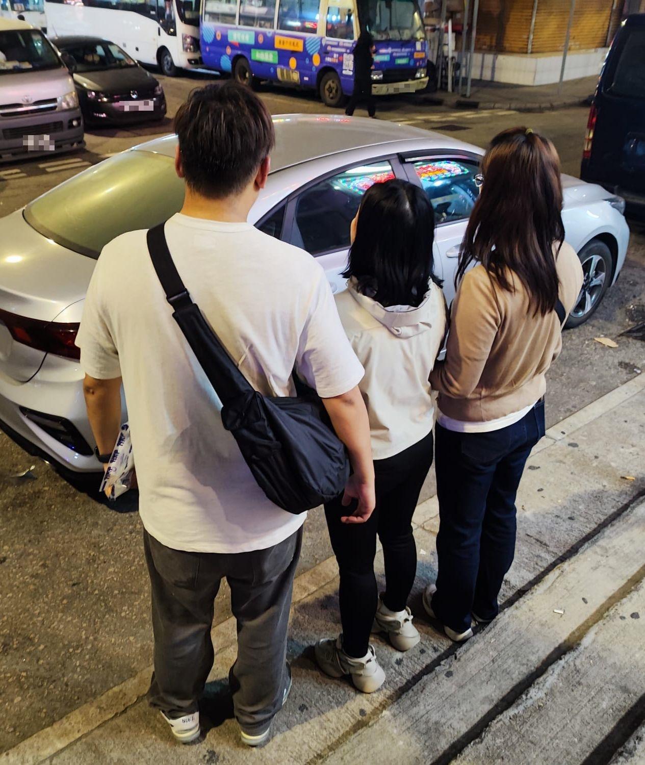 元朗跨部門掃黃拘2內地女1外籍女