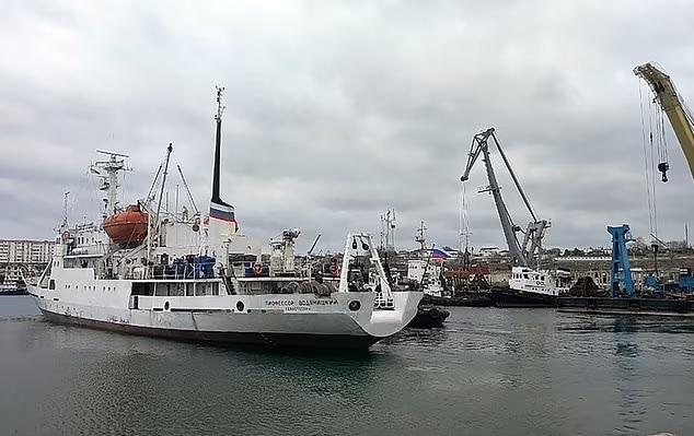 Prof Vodyanitskiy研究船