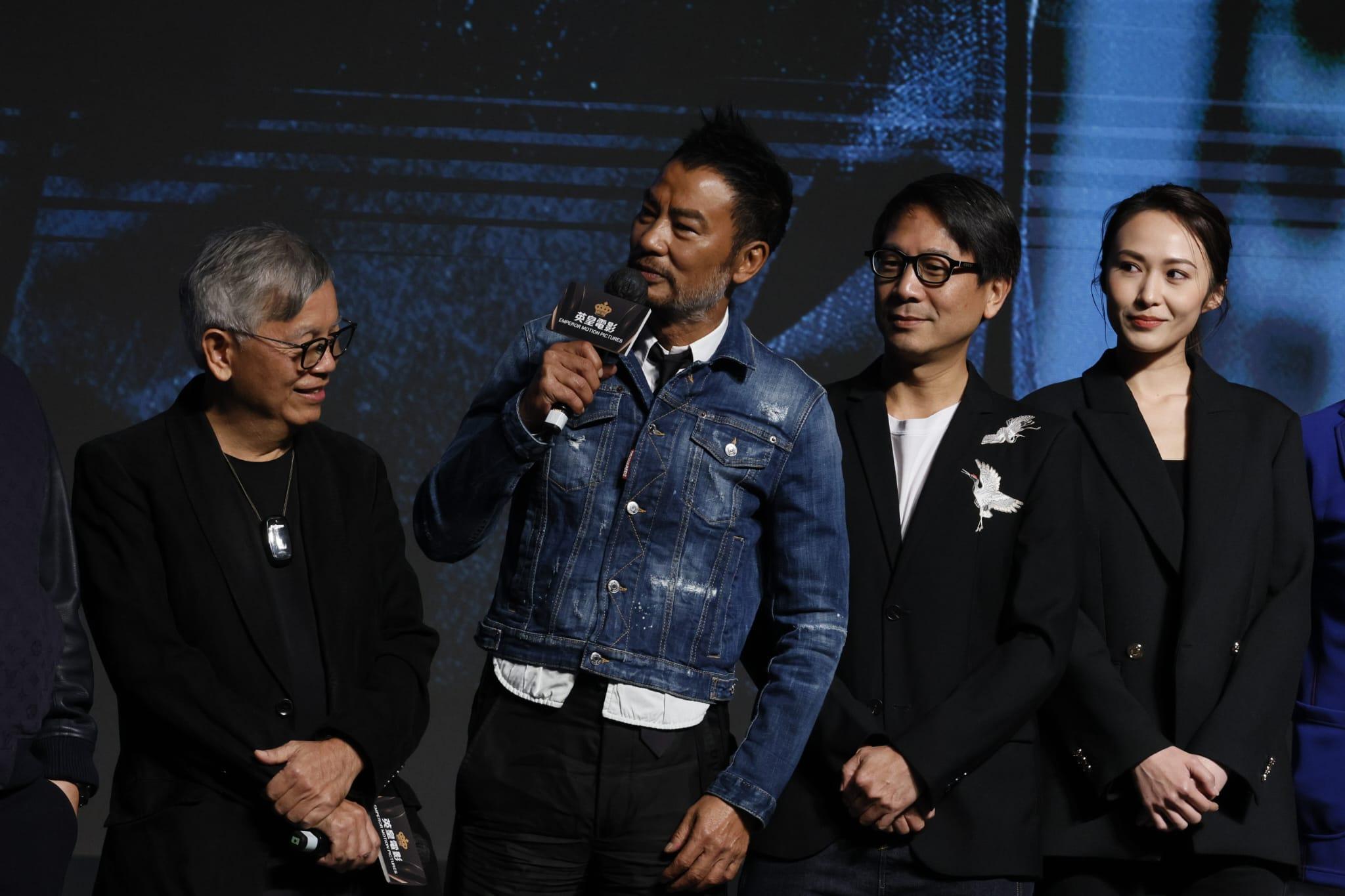 任達華亦是《內幕》主角之一。 (蘇文傑攝)