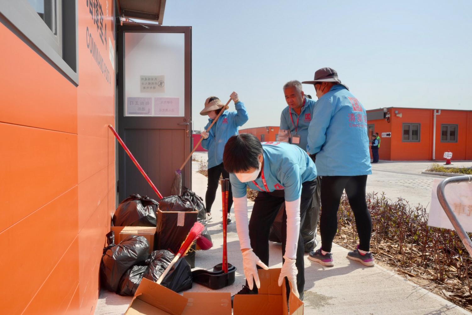 竹篙灣社區隔離設施正式關閉 卓孝業:非常開心做到佢「執笠」