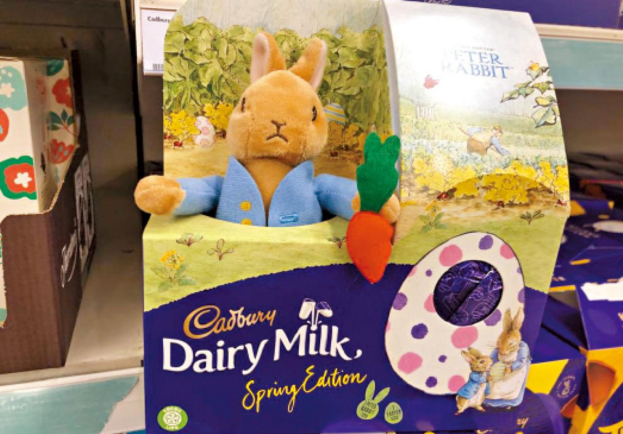 復活節 朱古力蛋 吉百利 Peter_Rabbit
