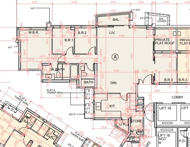 新盤樓書|何文田瑜一第1C期涉214伙 面積最大1213方呎四房