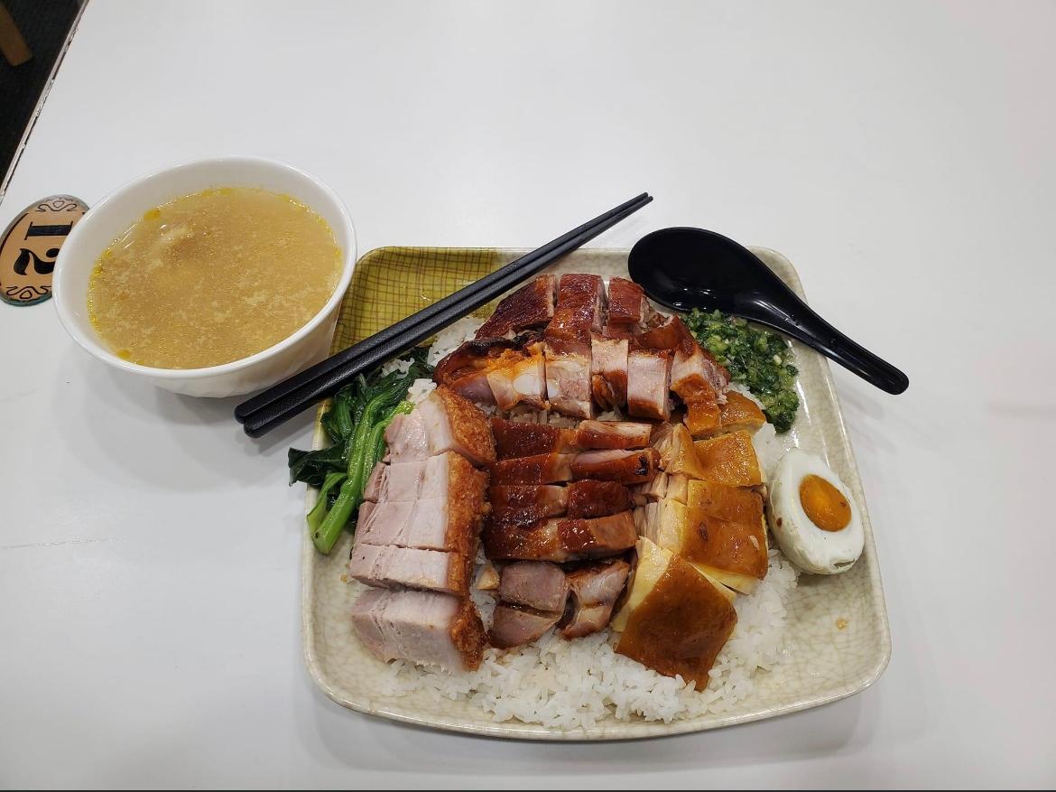 上水超人燒鵝六寶飯 $60(圖:香港茶餐廳及美食關注組)