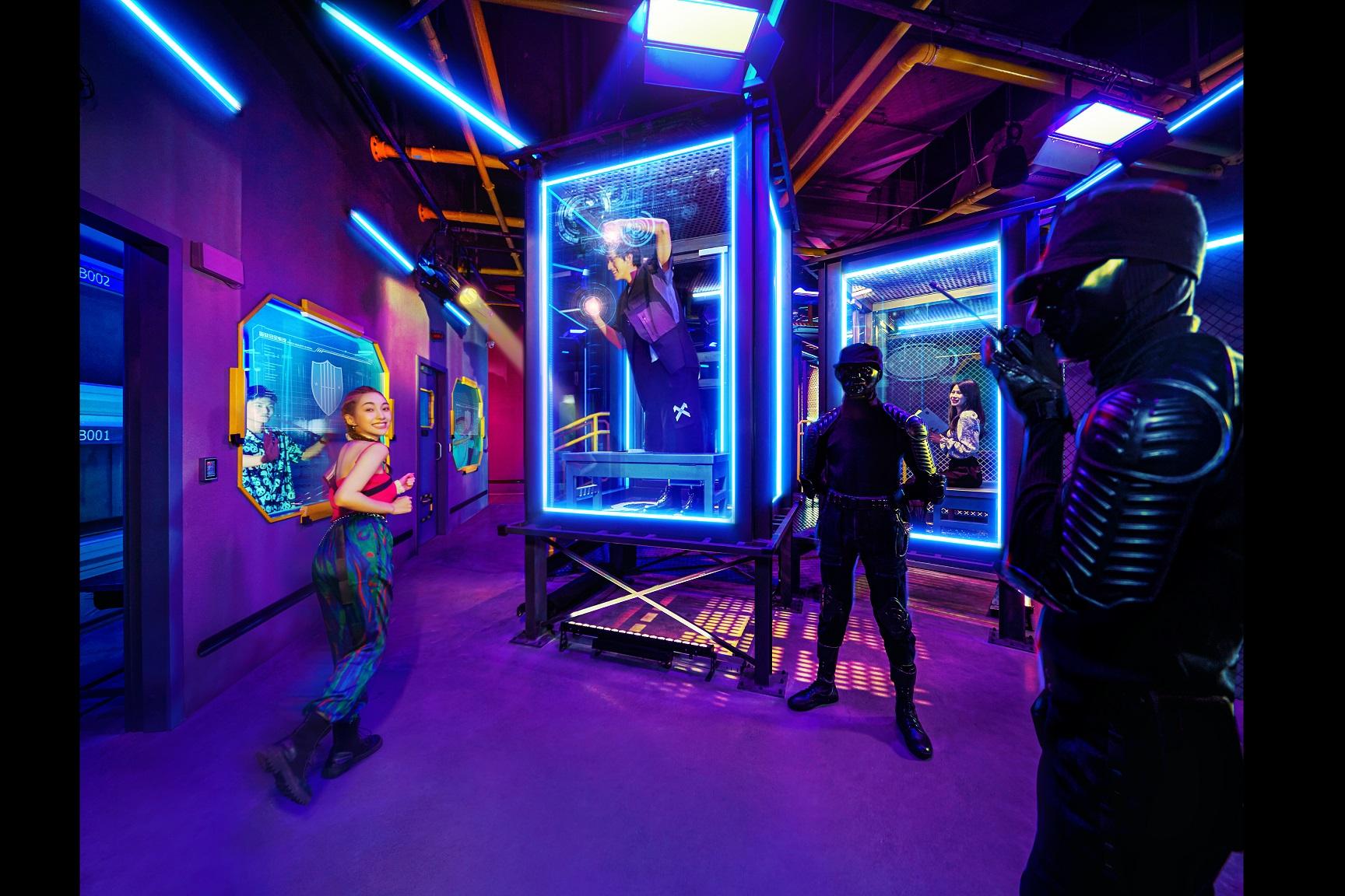 「金蟬脱殼——逃脱計劃」將金蟬脱殼電影的故事藍本結合密室逃脱的設計