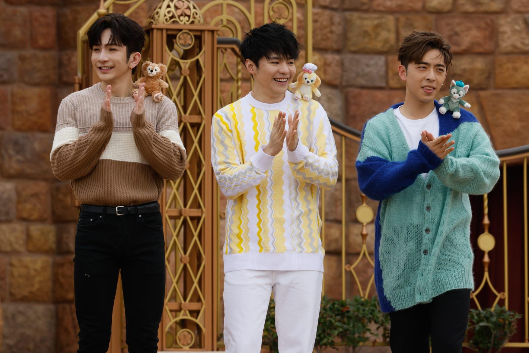 MIRROR三子出席Duffy與好友同萌遊慶祝派對。(蘇文傑攝)