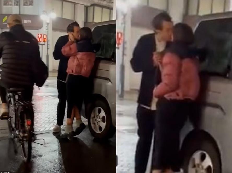 身在東京的Harry與Emily街頭錫錫。