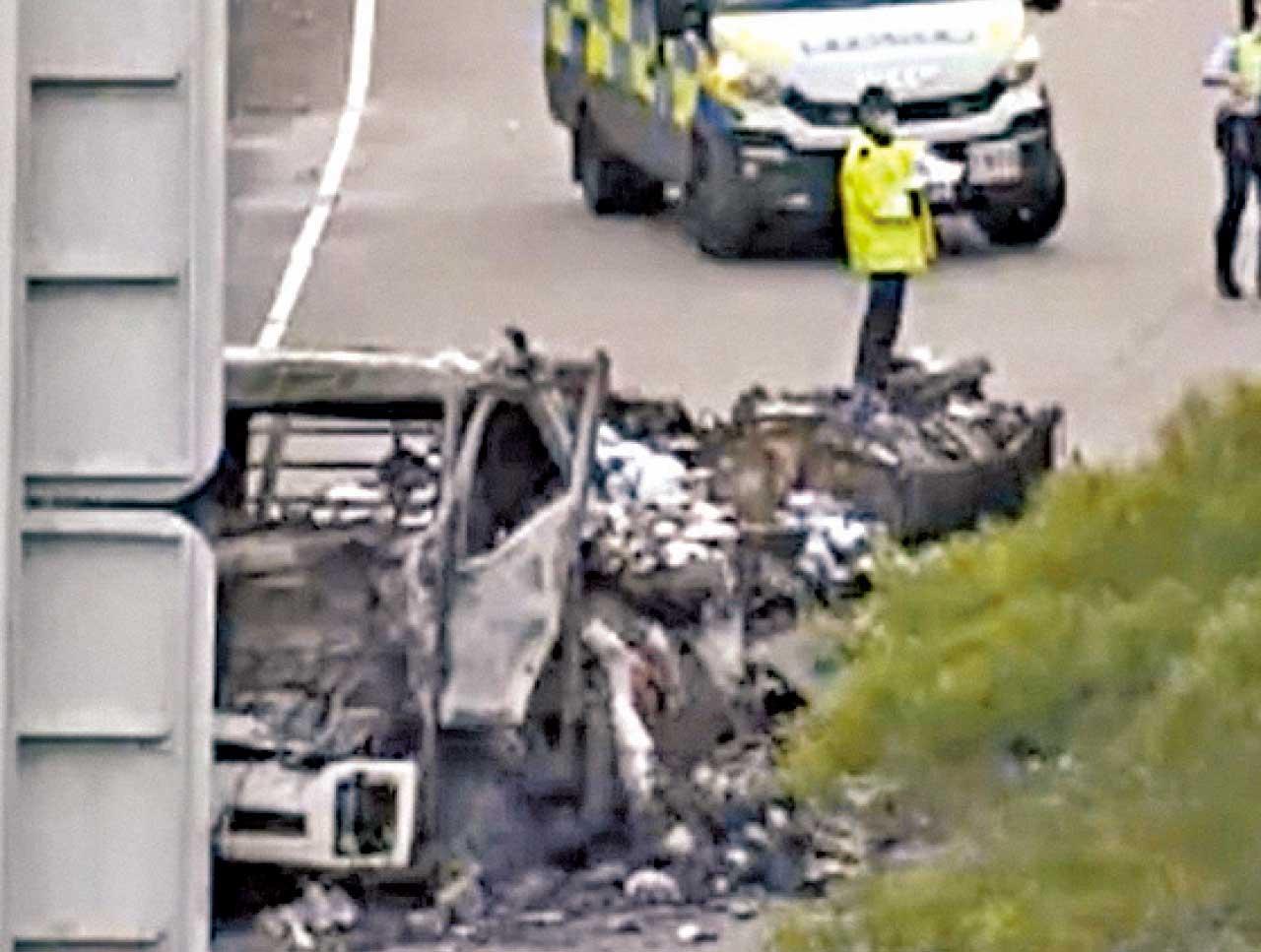 北大嶼山公路交通意外