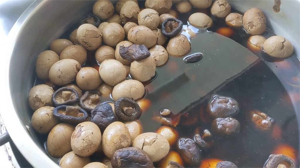 日月潭知名茶葉蛋店目前限購。(互聯網)