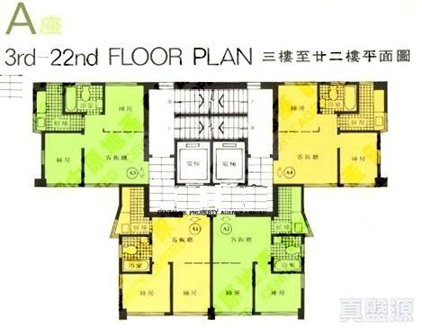 單位原則平面圖。