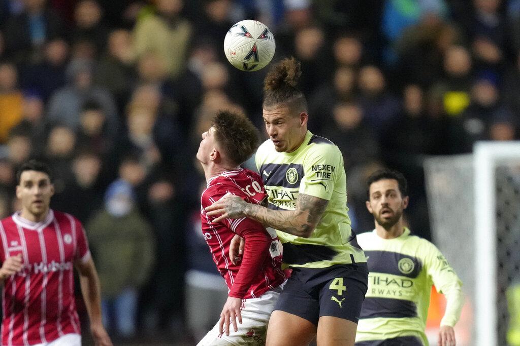 英足盃|科頓梅開二度 曼城3:0大炒布里斯托城晉級 (美聯社)