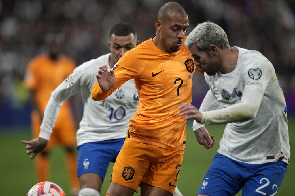 歐國外|新隊長麥巴比梅開二度 助法國大炒荷蘭4:0 (美聯社)