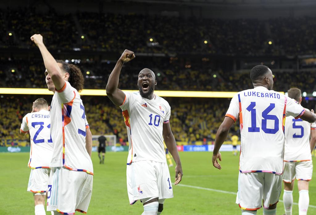 比利時3:0擊敗瑞典 41歲伊巴謙莫域上陣 (美聯社)