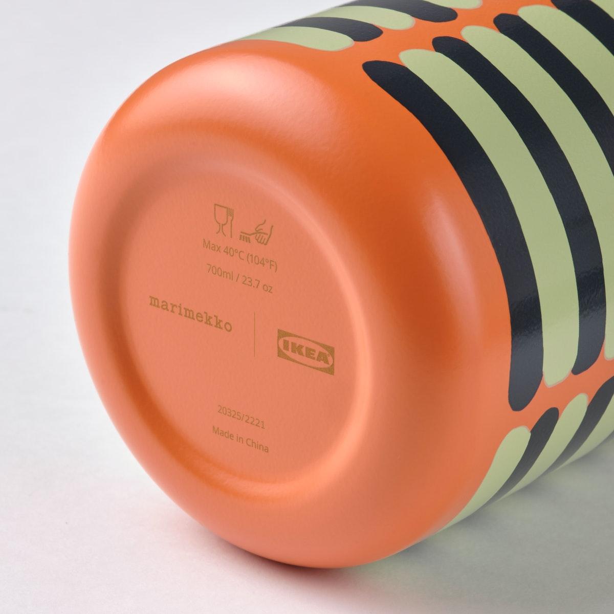 IKEA x Marimekko BASTUA 不銹鋼水瓶 $129.9