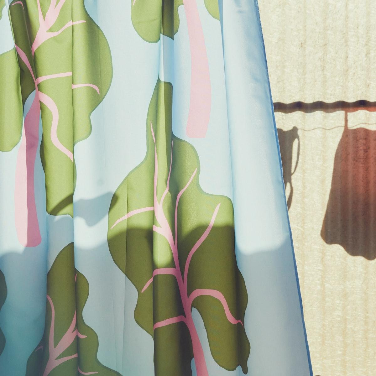 IKEA x Marimekko BASTUA 浴簾 $119.9