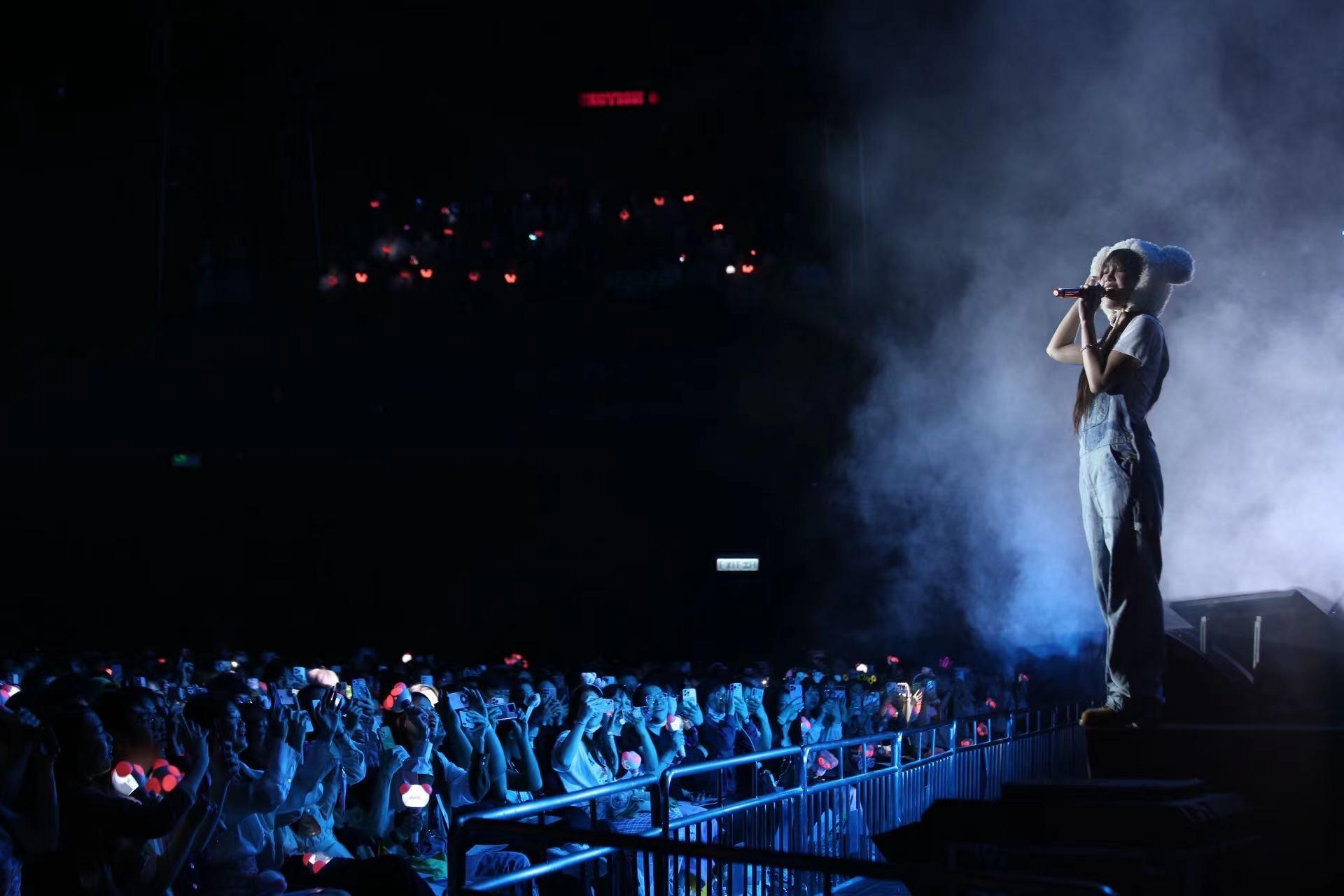 韓國女團Apink在九龍灣國際展貿中心STAR HALL舉行巡演香港站。