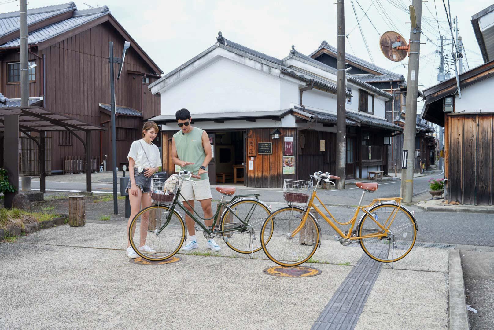 《單車踩爆日本》蘇皓兒及陳安立劇照