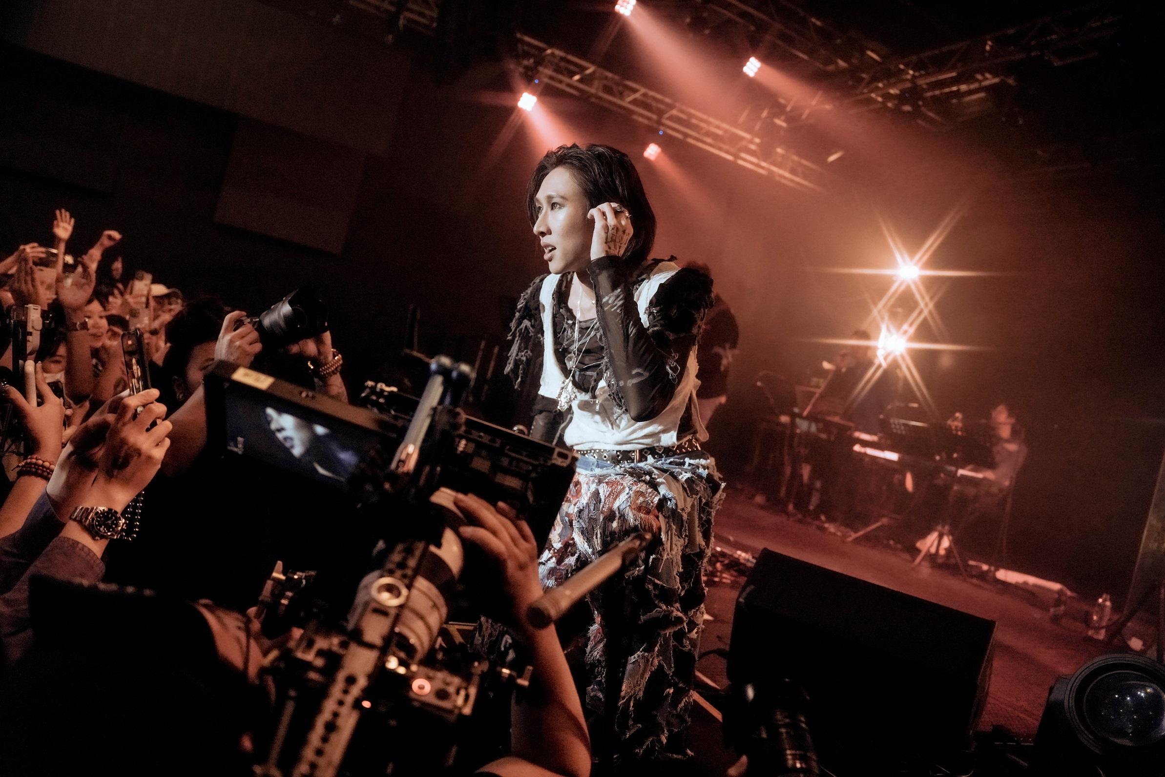 張進翹Manson舉行首個新碟發布音樂會。