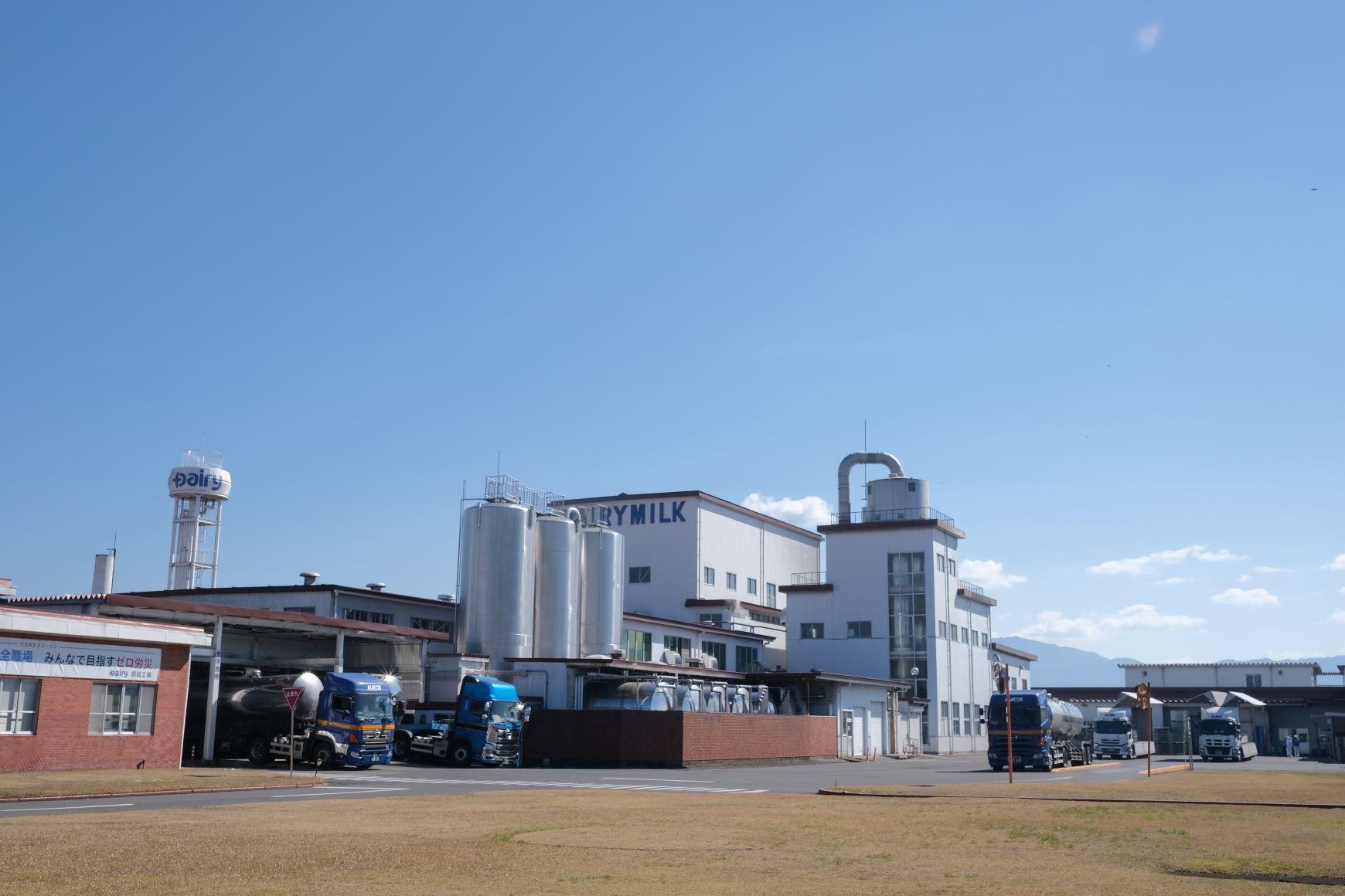 「南日本酪農協同株式會社」位於都城的工場