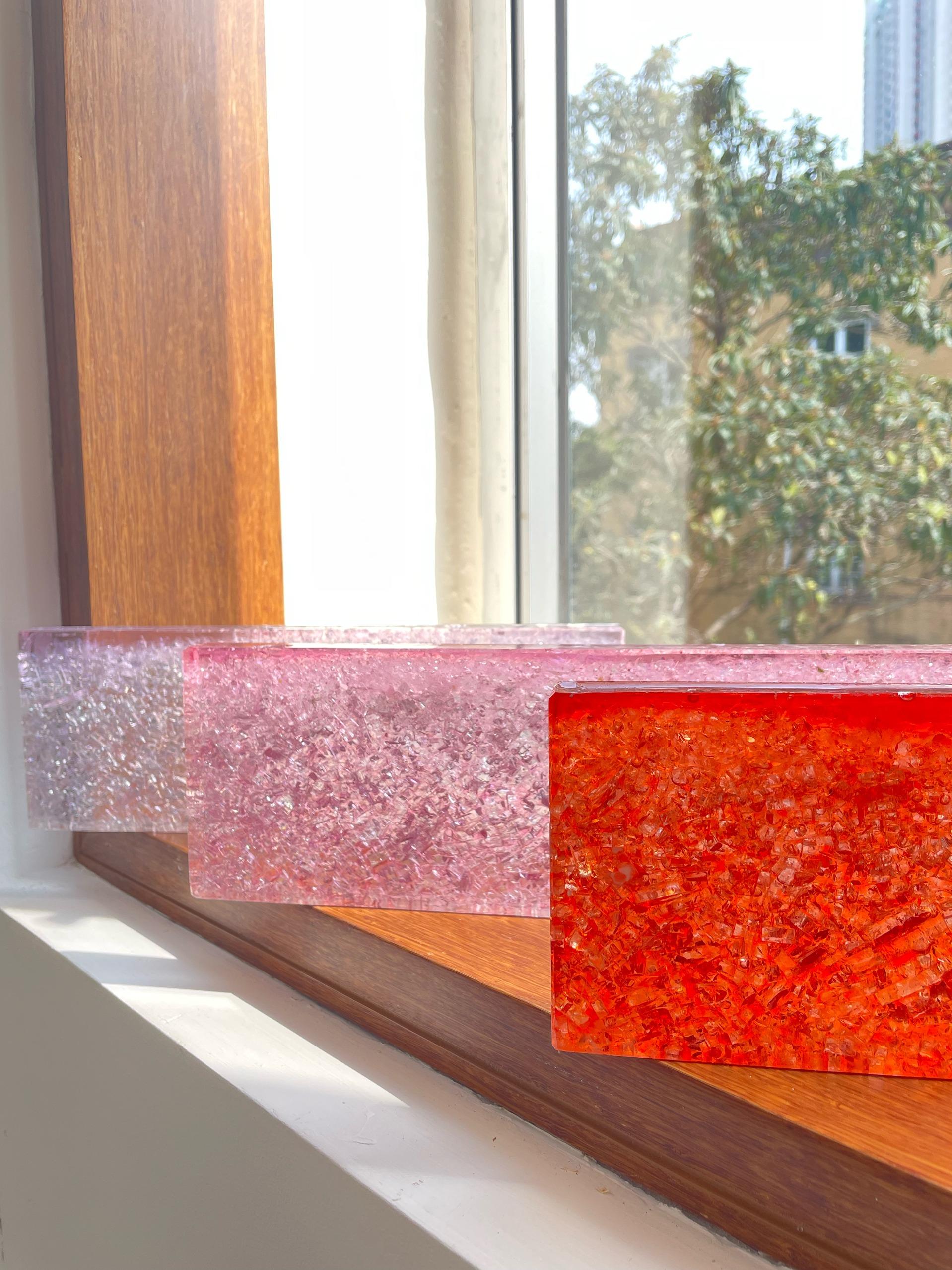 「再回收」玻璃磚