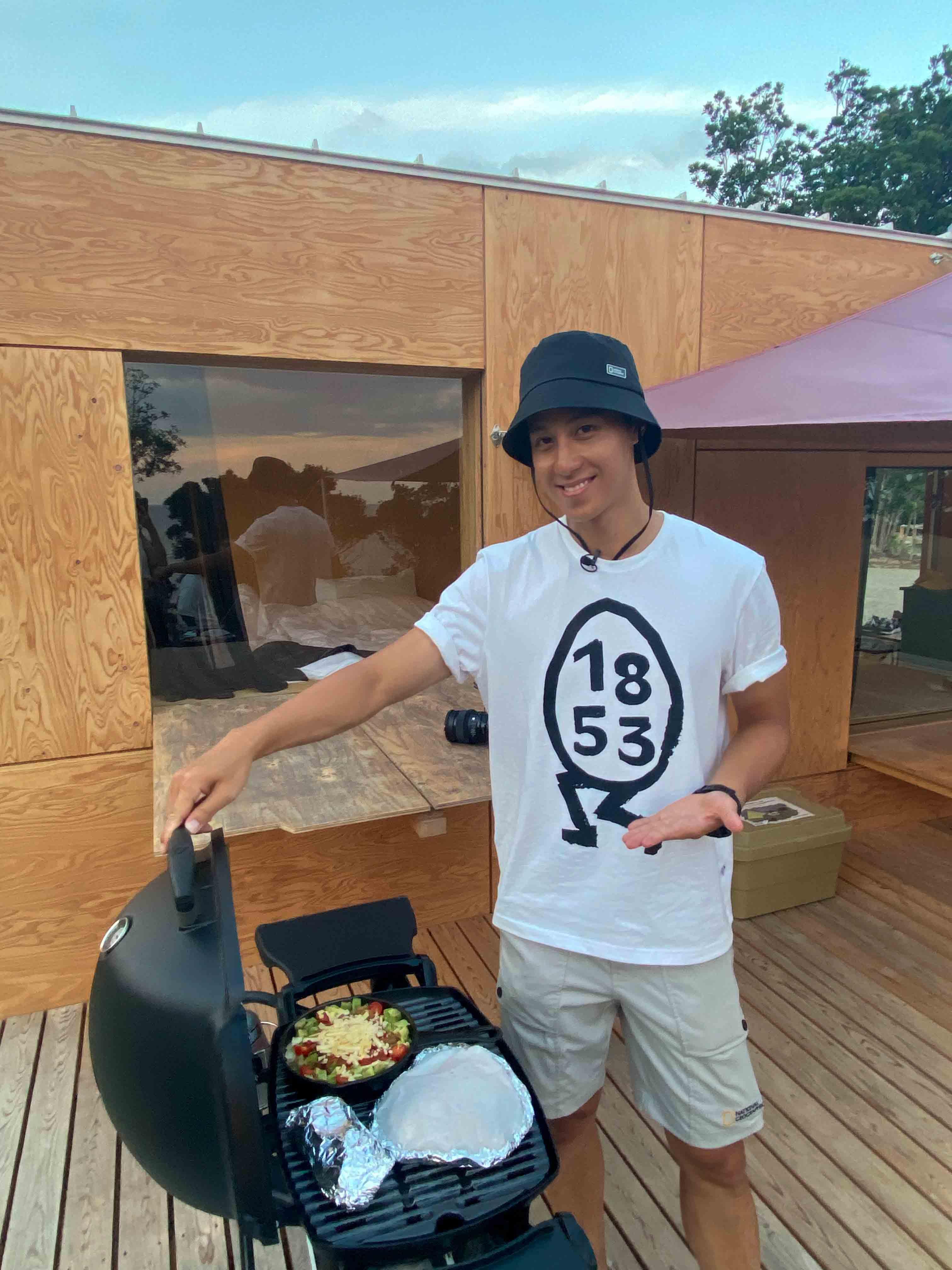 《單車踩爆日本》陳安立劇照