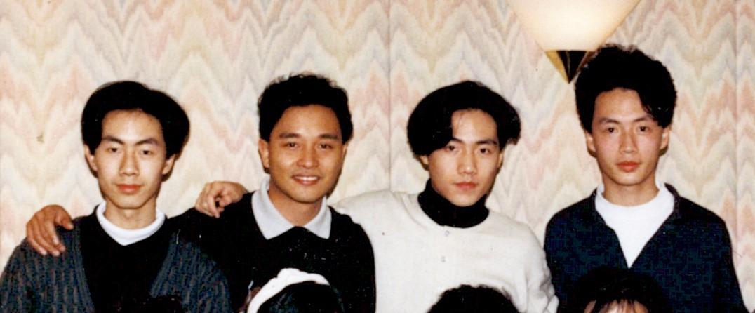 三兄弟因工作關係,當年時常有機會接觸張國榮。