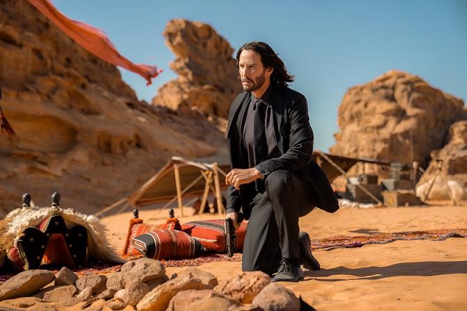 奇洛李維斯主演的動作片系列《殺神John Wick 4》,首度IMAX巨幕獻映。