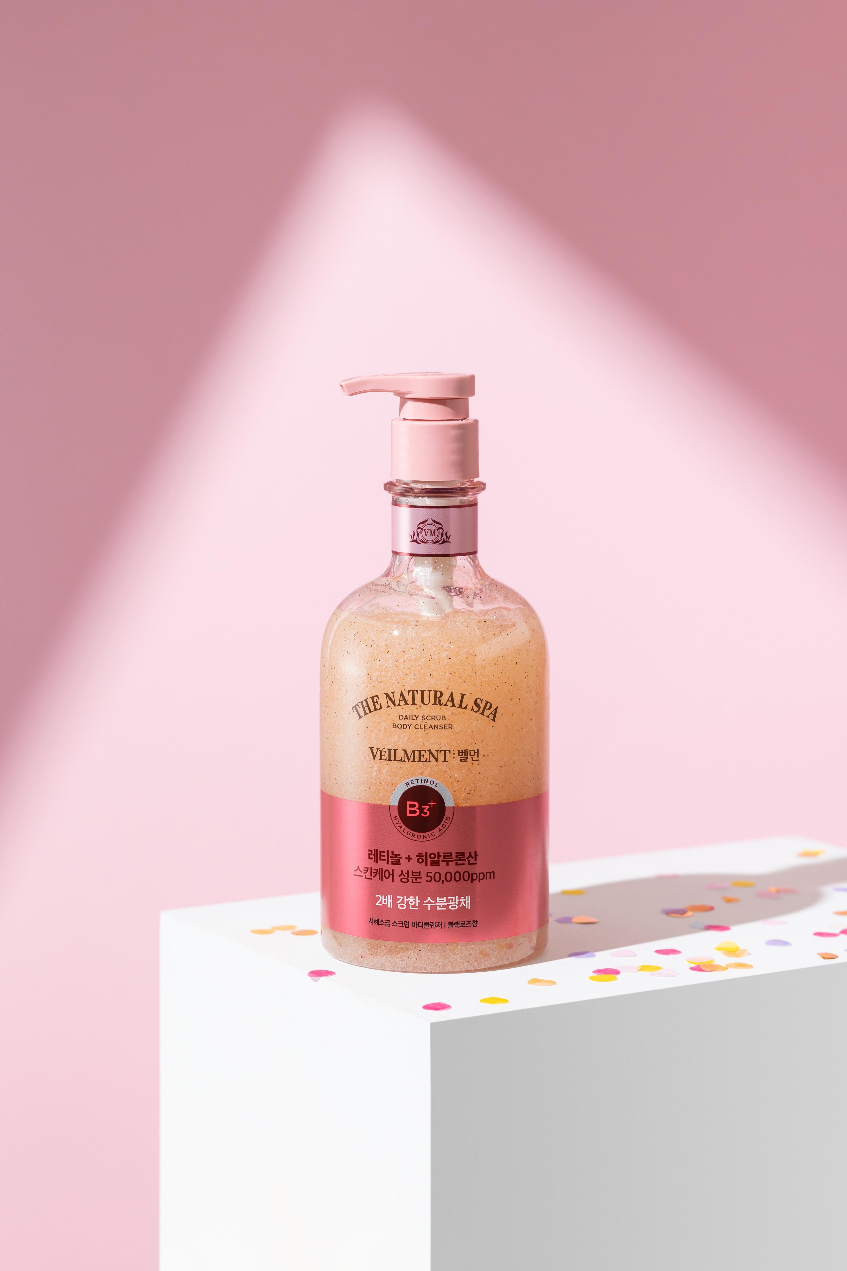 法國黑玫瑰死海鹽磨砂沐浴露 $69.9/600g