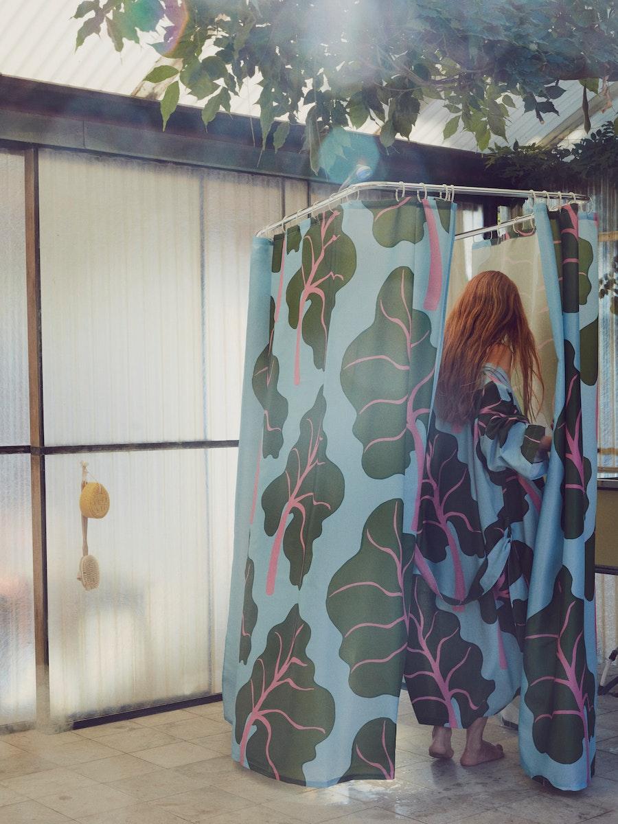 IKEA x Marimekko BASTUA 浴簾 $119.9