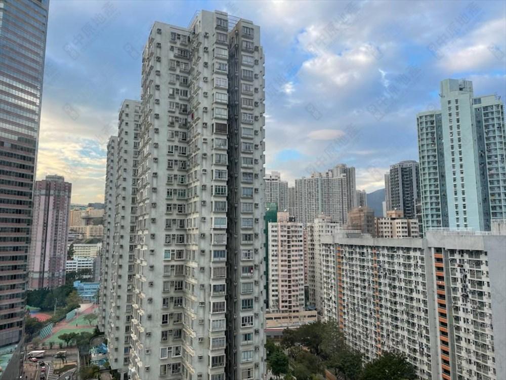 單位座向西北,主要望區內市景和樓景,景觀開揚。(代理提供)