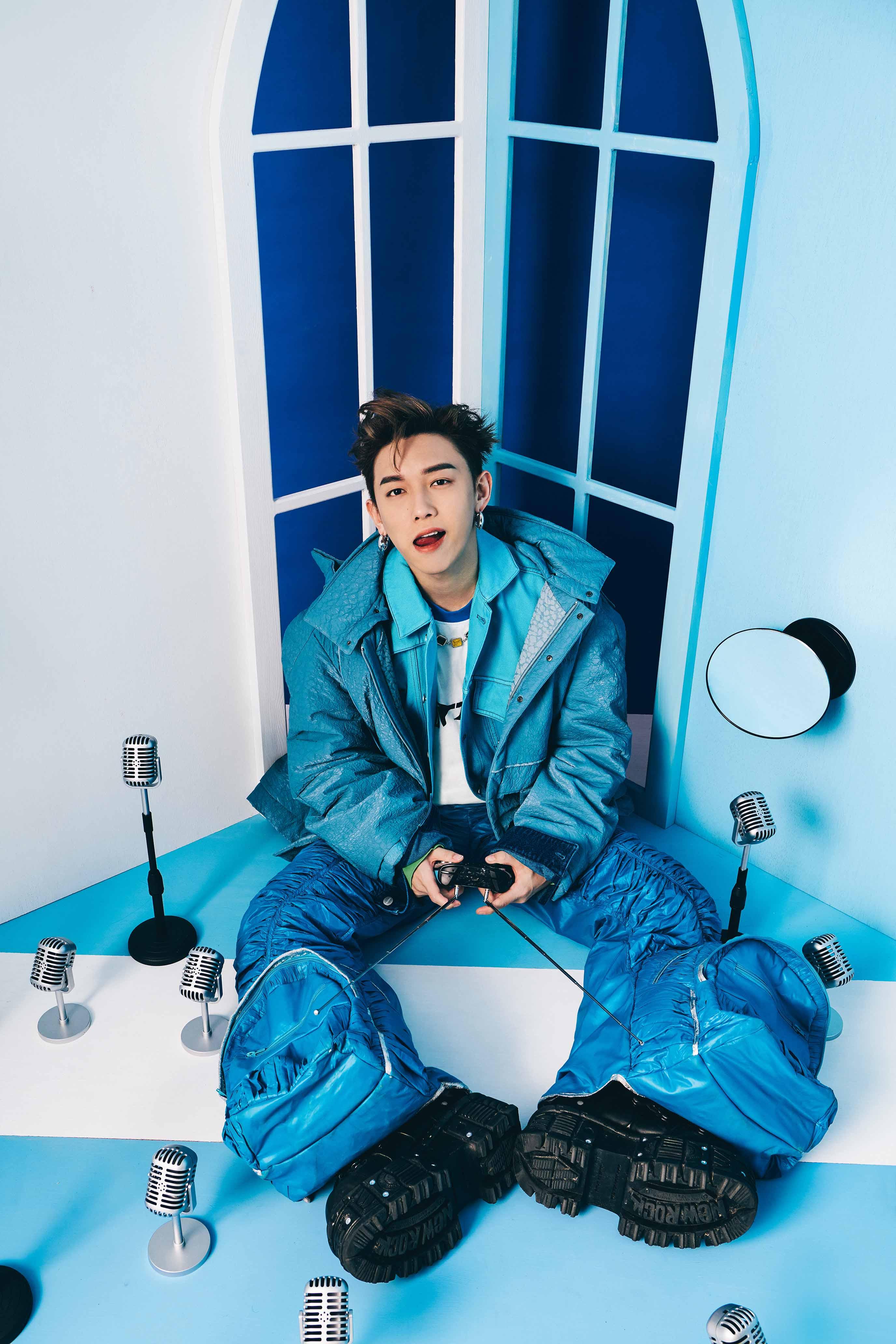 MC 張天賦新實體碟,以七個造型拍宣傳片。