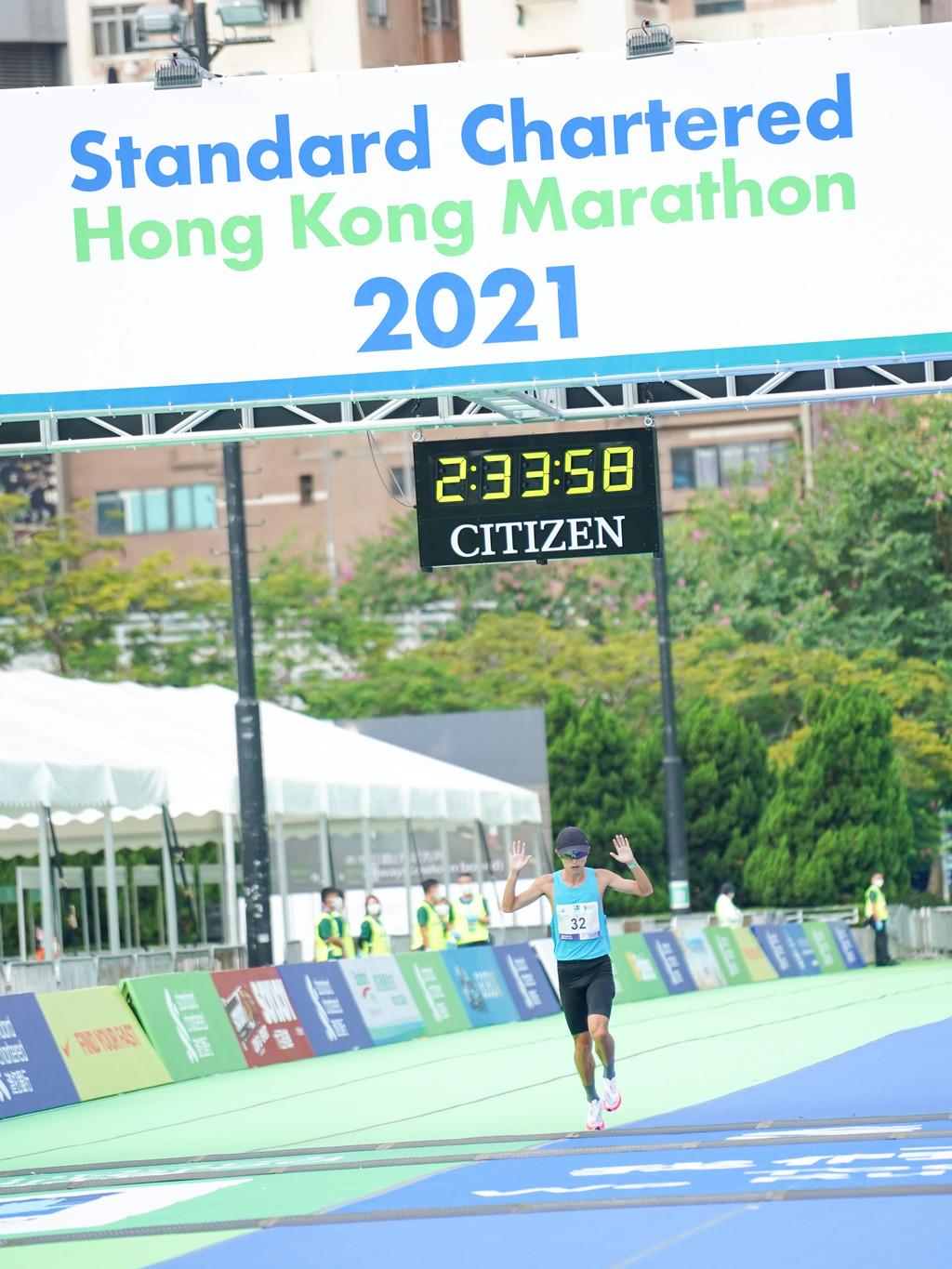 魏賡為2021年香港渣馬全馬季軍得主。