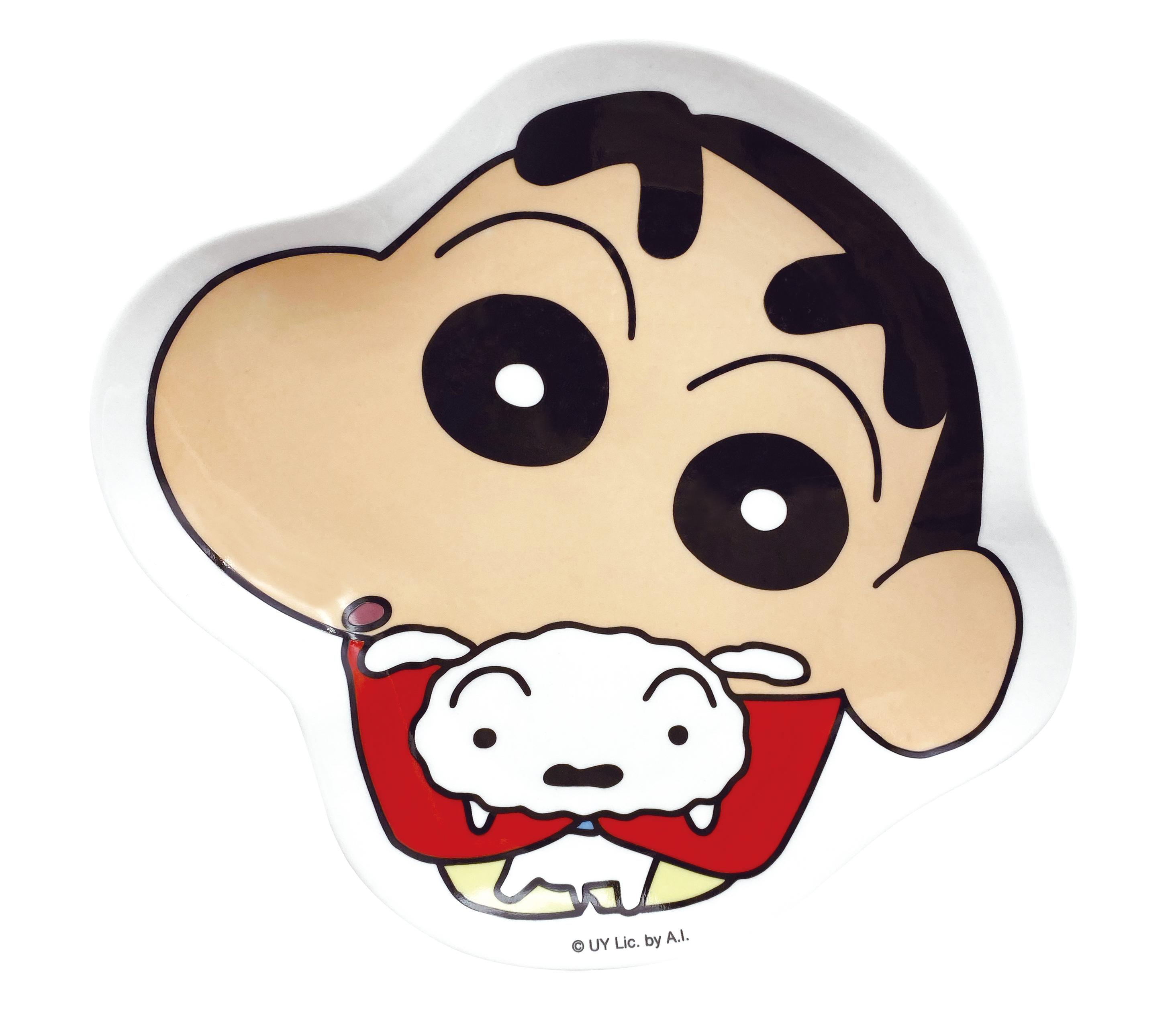 小新與小白可愛大頭圖案款:約18.5 x 18cm