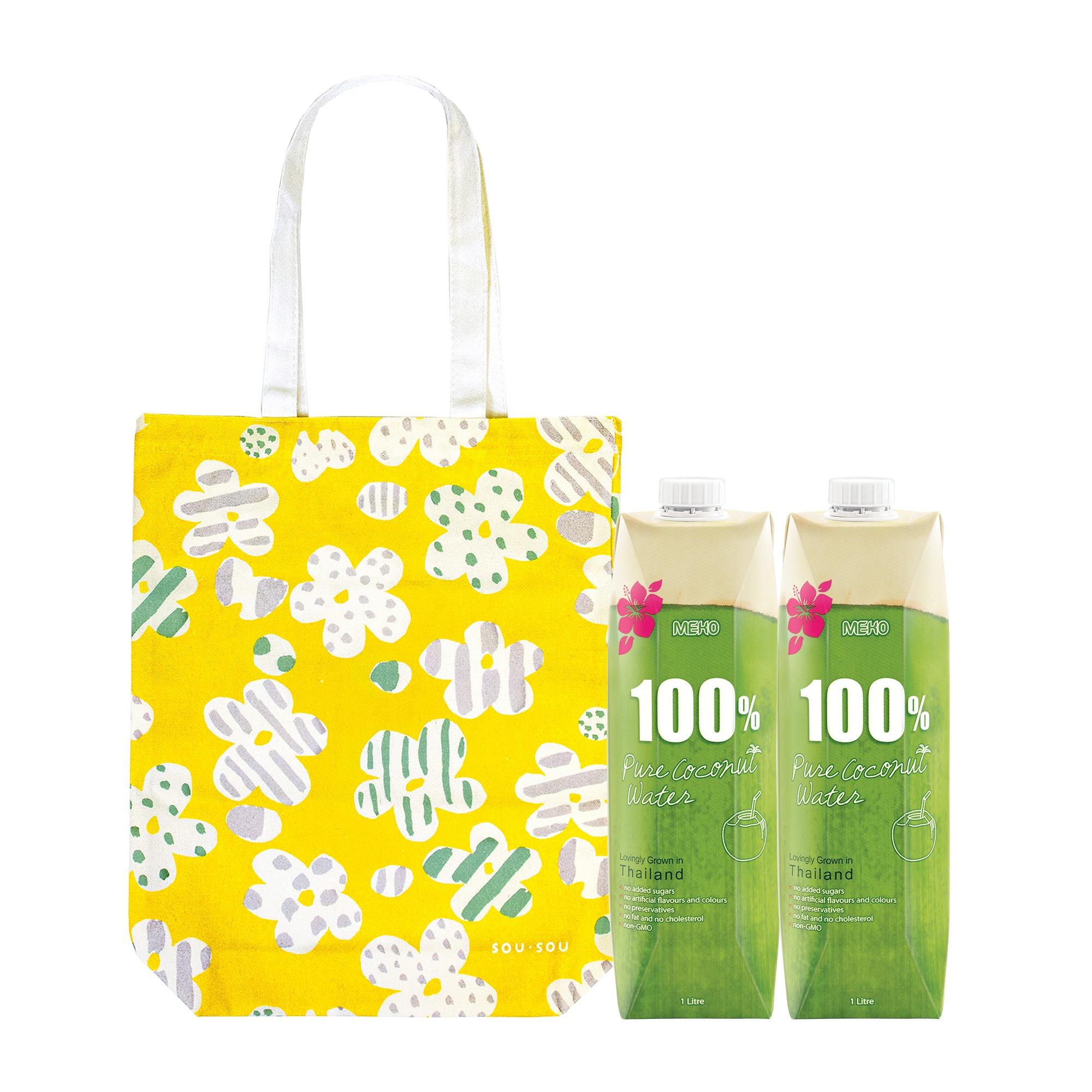 Meko x Sou‧Sou 春日限定綻放布袋套裝