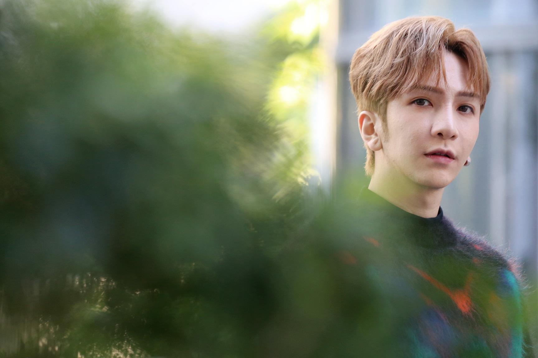 Anson Lo自爆腰圍27吋,易瘦難肥。(董立華攝)