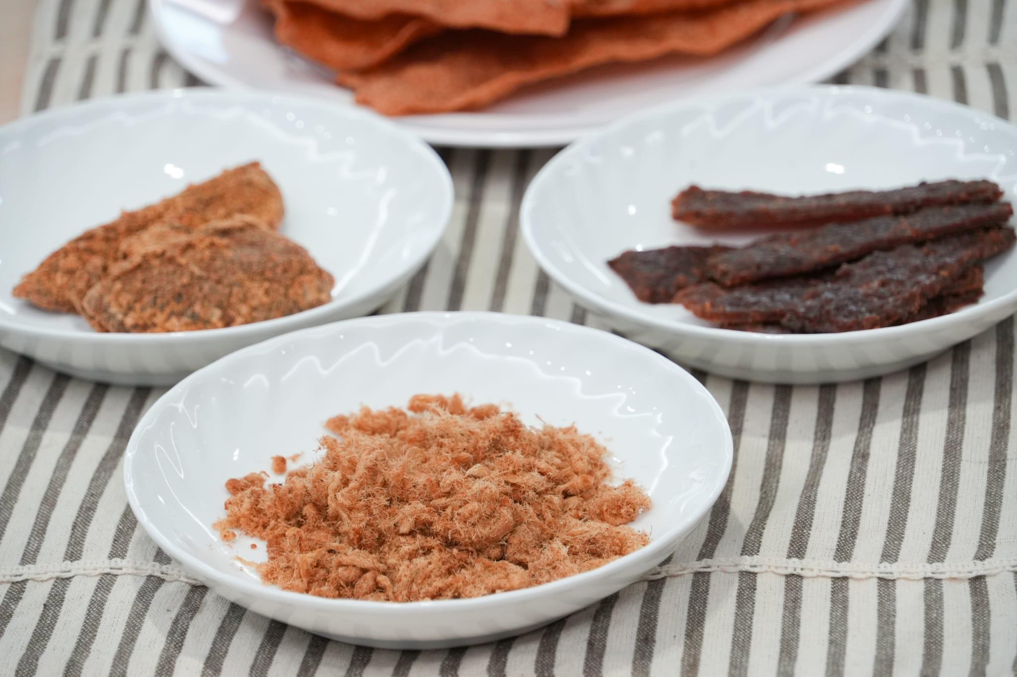 消委會|13款肉乾零食測試檢出污染物或致癌物 全數樣本為高糖高鈉 (李睿哲攝)