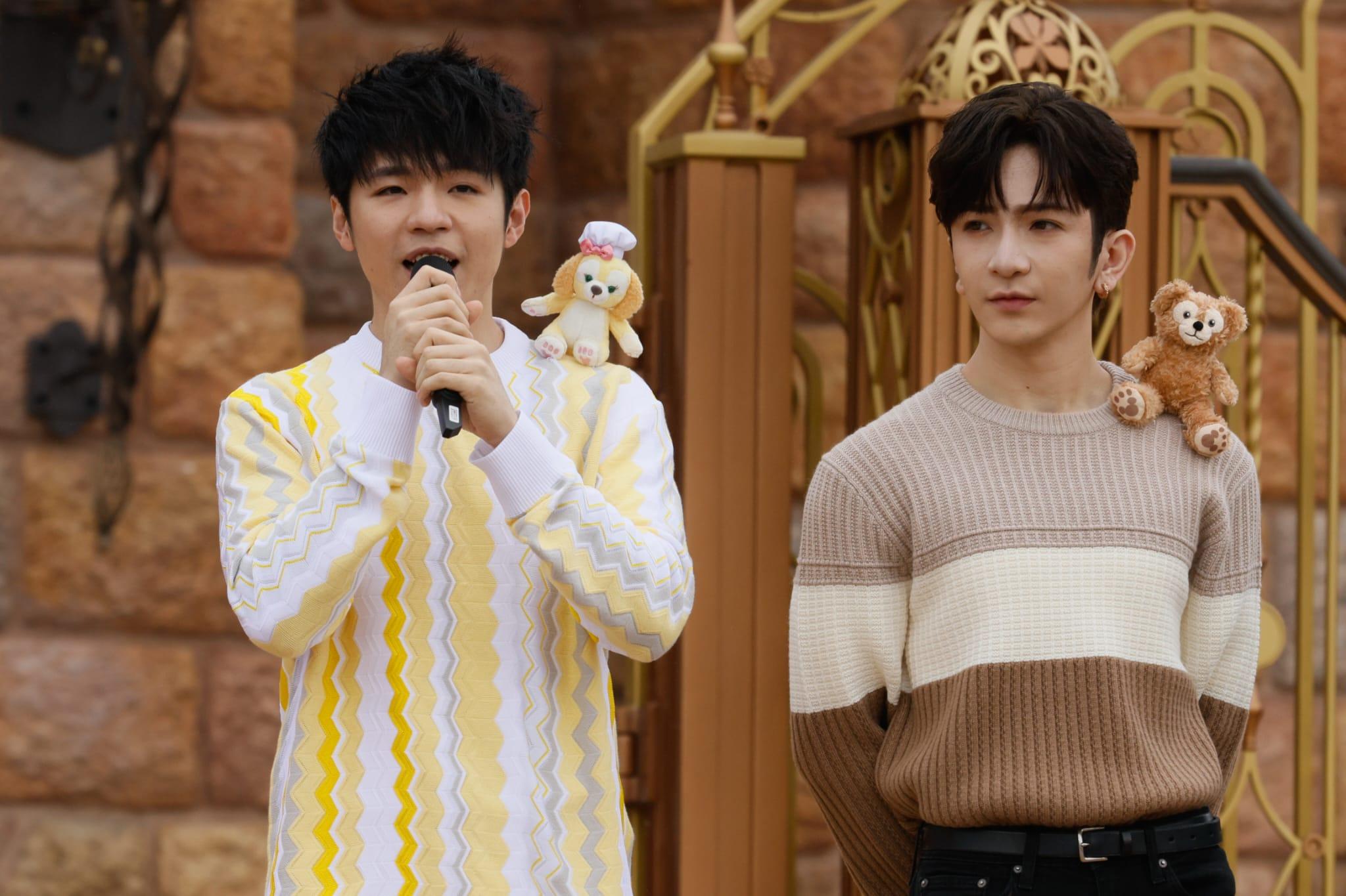 MIRROR三子出席Duffy與好友同萌遊慶祝派對。(蘇文傑攝)