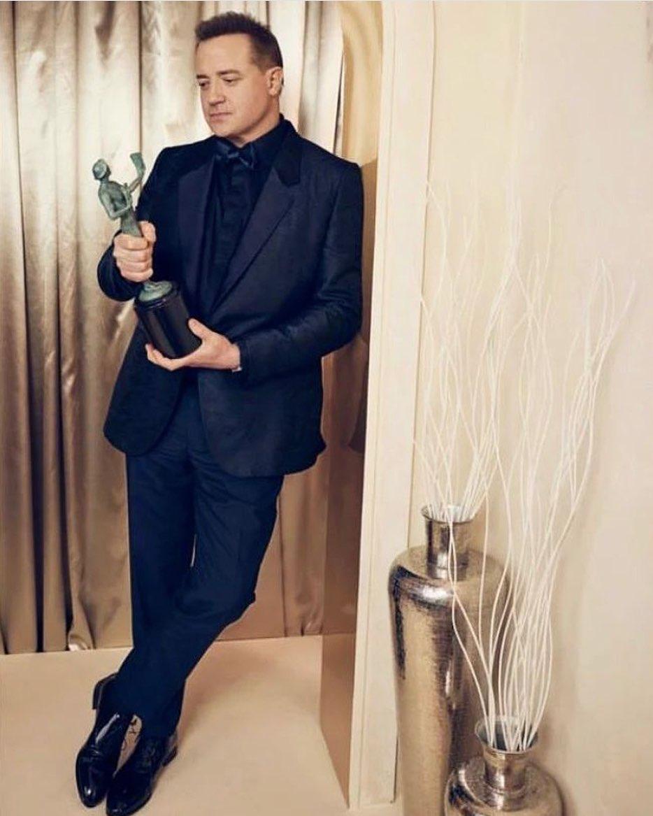 班頓費沙 Brendan Fraser IG